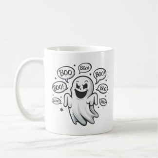 Caneca De Café Funny Boo Ghost