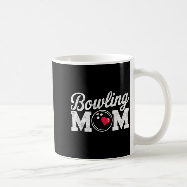 Caneca De Café Funny Bowling Player Mom Bowl Mother Bowler #bowli (Direita)
