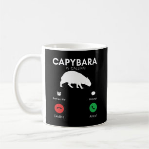 Caneca De Café Funny Capybara Humorous Capybaras