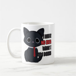 Caneca De Café Funny Cat I Have No Idea What I Am Doing Mug