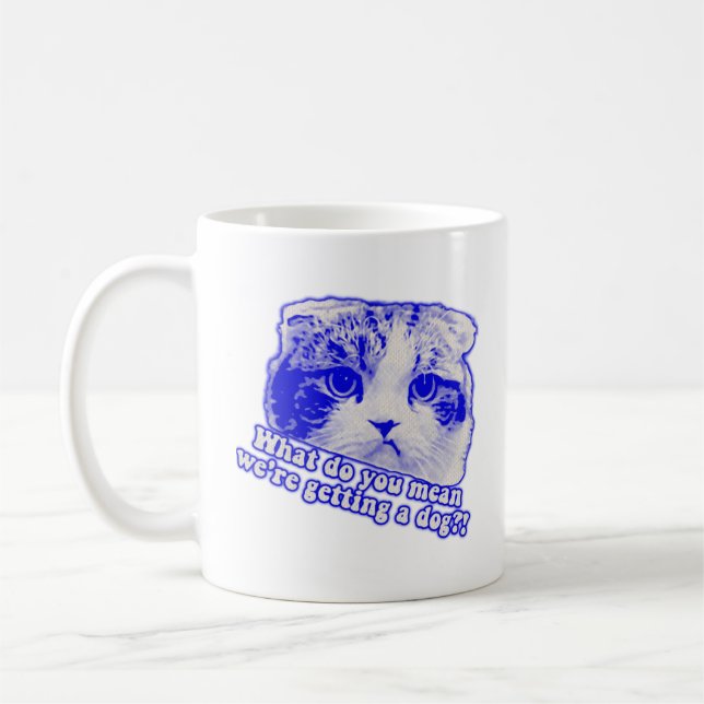 Caneca De Café Funny cat meme for cat lovers and cat owners (Esquerda)