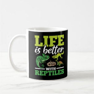 Caneca De Café Funny Chameleon Cobra Gecko Turtle Reptile Lover