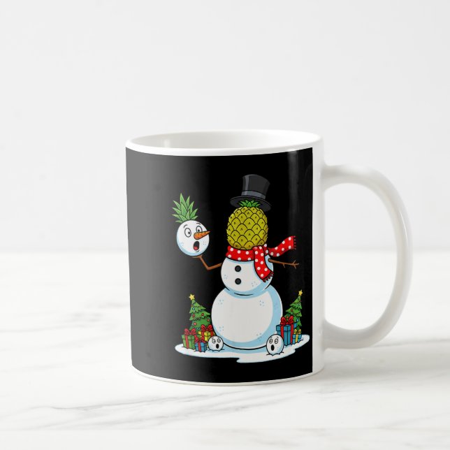 Caneca De Café Funny Christmas Ne Snowman Xmas Mens Womens Kids  (Direita)