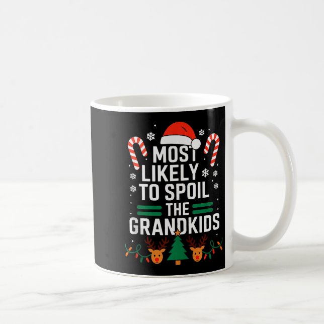 Caneca De Café Funny Christmas Party Most Likely To Sil The Grand (Direita)
