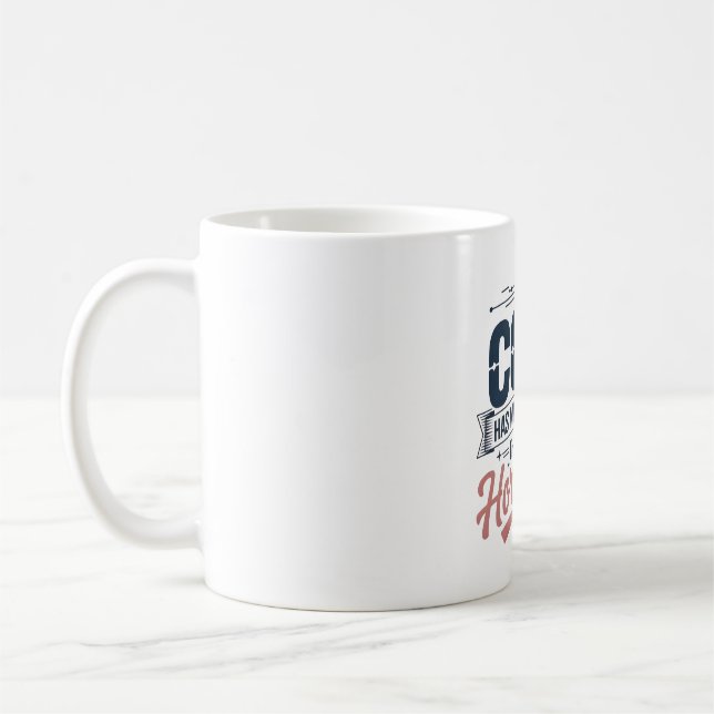 Caneca De Café Funny Coding Quote AI Programmer Design (Esquerda)