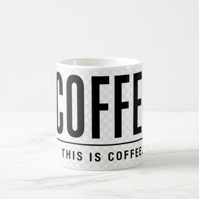 Caneca De Café Funny Coffee Mug | This Is Coffee | Sarcastic (Centro)