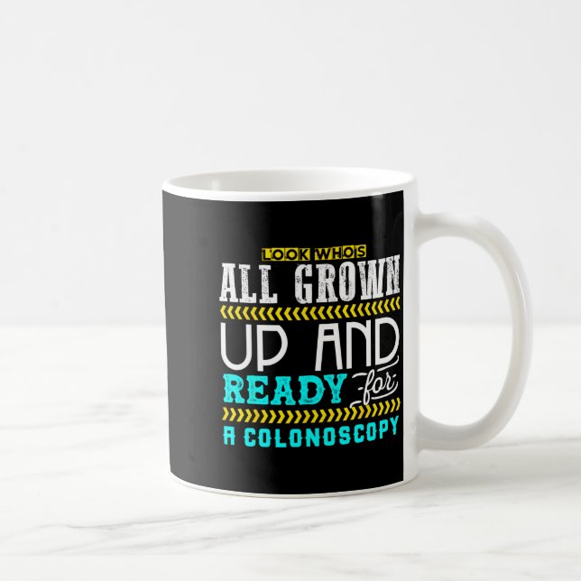 Caneca De Café Funny Colonoscopy Joke Medical Humor Checkup  (Direita)