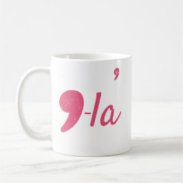 Caneca De Café Funny Comma La Kamala Harris 2024 Eleição Haris