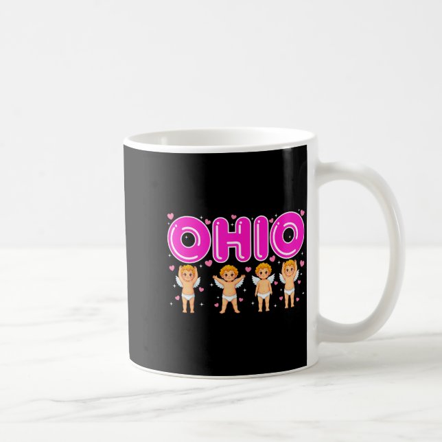 Caneca De Café Funny Cud Ohio Midwestern Party O-h-i-o In Valenti (Direita)