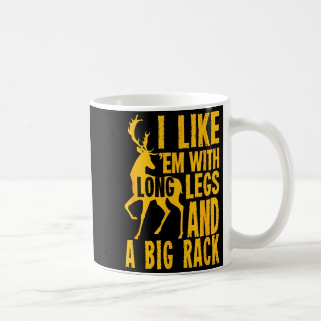 Caneca De Café Funny Deer Hunting Quote Gift For Hunters  (Direita)