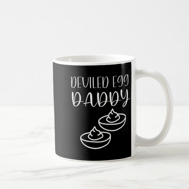 Caneca De Café Funny Deviled Egg Daddy  (Direita)