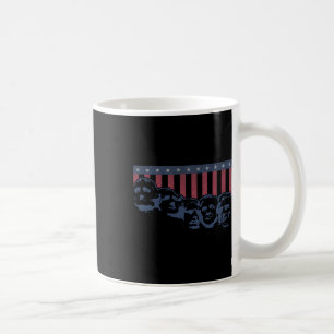 Caneca De Café Funny Donald Trump Monte Rushmore Bandeira America