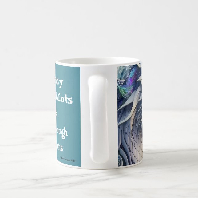 Caneca De Café Funny Dragon Mug (Alça)