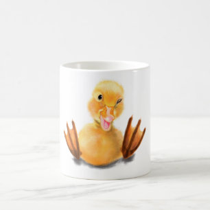 Caneca de Café Funny Duck