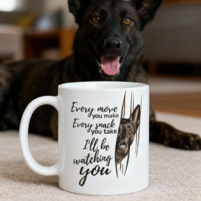 Caneca De Café Funny Dutchie Stalker (Criador carregado)