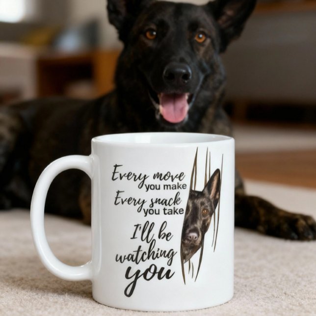 Caneca De Café Funny Dutchie Stalker (Criador carregado)