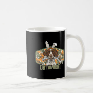 Caneca De Café Funny easter labrador retriever on the hunt bunny
