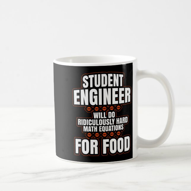 Caneca De Café Funny Engineer Engineering College Student S  (Direita)