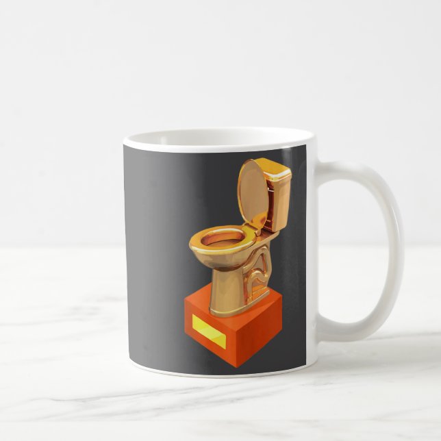 Caneca De Café Funny Fantasy Football Loser Toilet  (Direita)