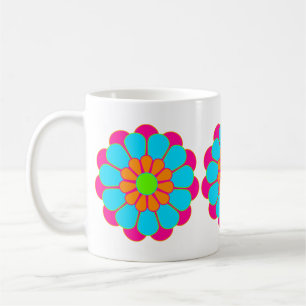 Caneca De Café Funny Flower Power Bloom III