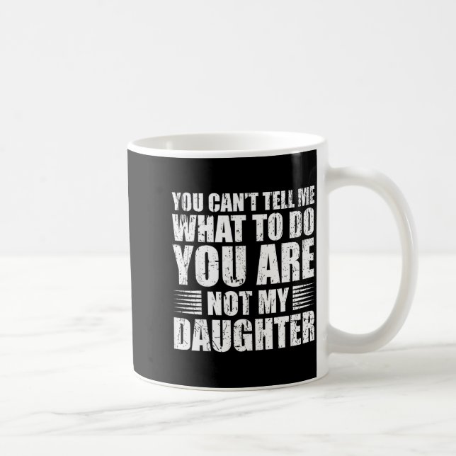 Caneca De Café Funny For Father Dad From Daughter Father's Day Da (Direita)