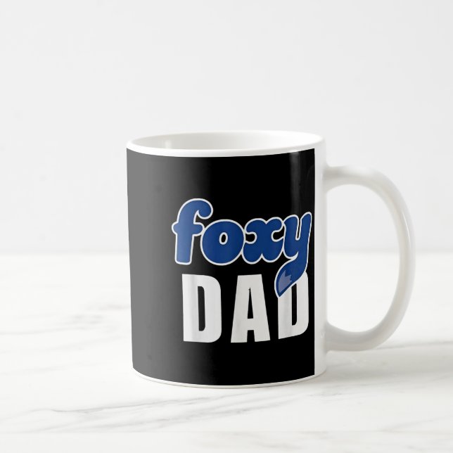 Caneca De Café Funny Foxy Dad  (Direita)