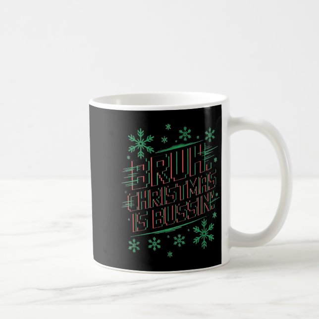 Caneca De Café Funny Gen Alpha Gen Z Slang Funny Christmas Sweate (Direita)