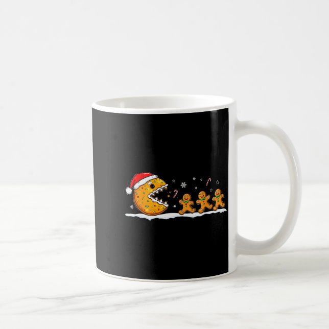 Caneca De Café Funny Gingerbread Christmas Cookie Baking Boys Gir (Direita)