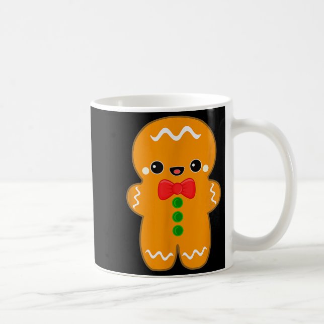 Caneca De Café Funny Gingerbread Man Christmas Men Women Adult Yo (Direita)