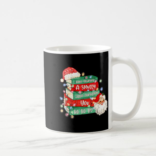 Caneca De Café Funny Have Yourself A Smutty Little Christmas Book (Direita)