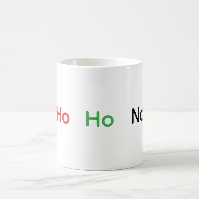 Caneca De Café Funny Ho Ho No  (Centro)