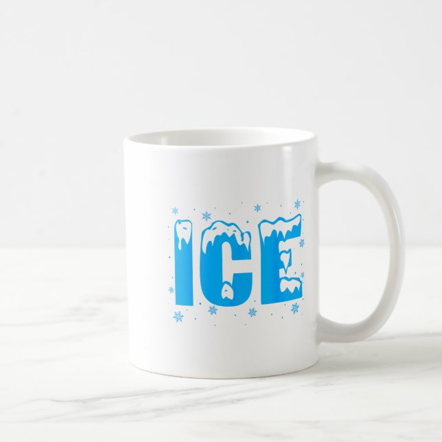 Caneca De Café Funny Ice Costume Halloween 2024 Family Matching  (Direita)