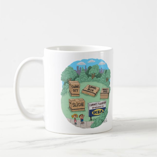 CANECA DE CAFÉ FUNNY IKEA PLAYGROUND (Esquerda)