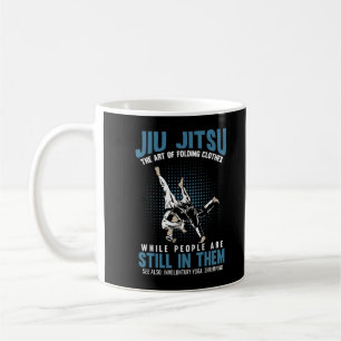 Caneca De Café Funny Jiu Jitsu luta contra o humor de treinamento