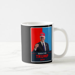 Caneca De Café Funny Joe Biden Para O Visto Eleitoral Trump 2024 