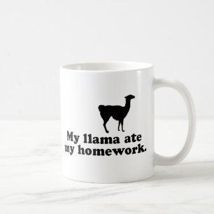 Caneca De Café Funny Llama