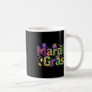 Caneca De Café Funny Mardi Gras Parade Costume Jester Hat New Orl