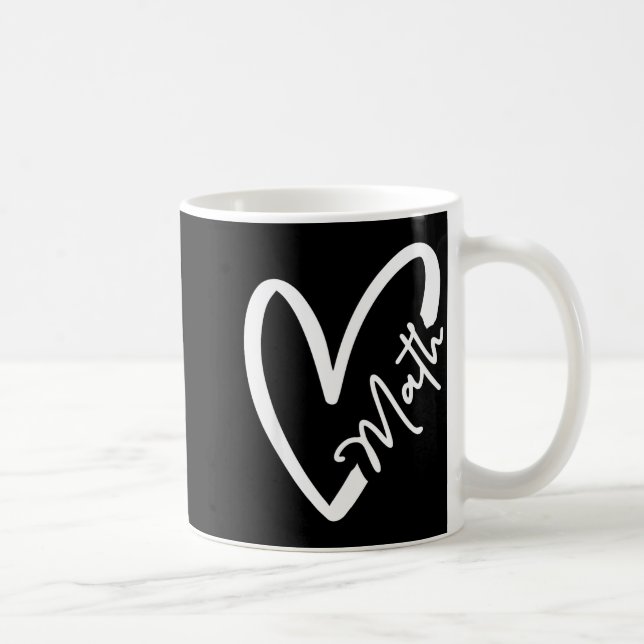 Caneca De Café Funny Mathematician Teacher Kids Physicist I Love  (Direita)