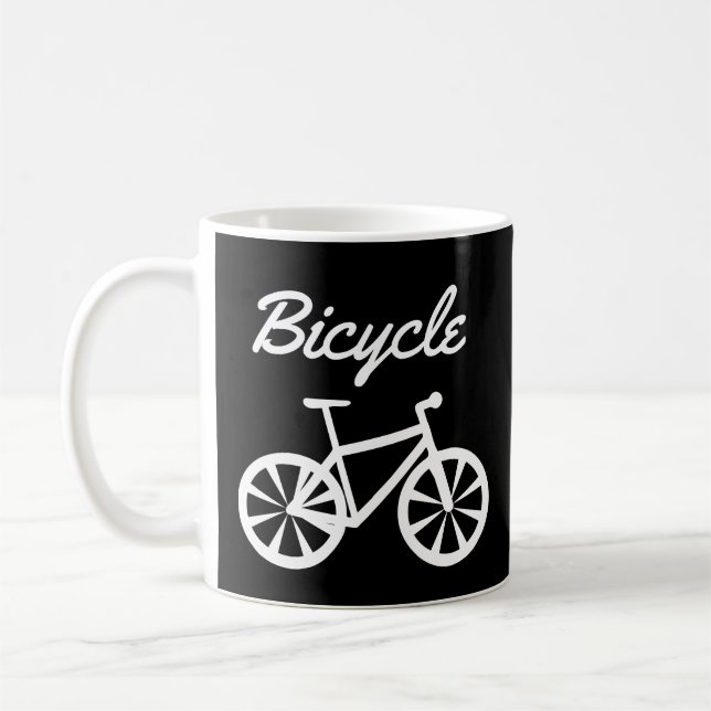 Caneca De Café Funny Moutain Bike (Esquerda)