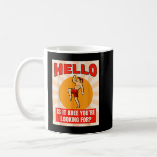 Caneca De Café Funny Muay Thai Fighter Knee Thai Boxing Gift 152