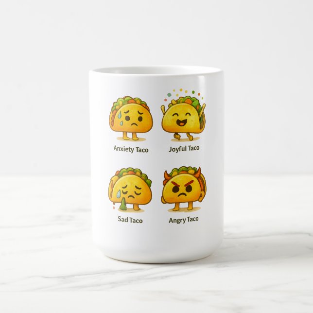 Caneca De Café Funny National Taco Day Coffee Mug (Centro)