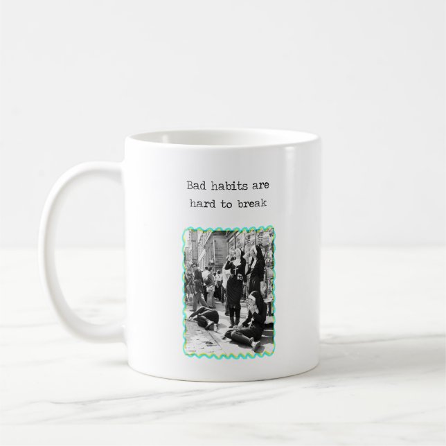 Caneca De Café Funny Nun Mug (Esquerda)