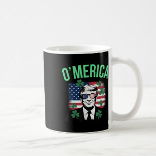 Caneca De Café Funny Omerica American Flag Donald Trump Rua