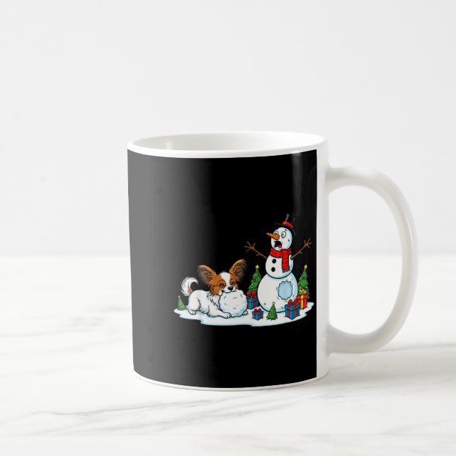 Caneca De Café Funny Pallon Snowman Christmas Tree Xmas Womens Me (Direita)