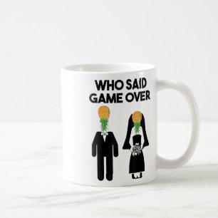 Caneca De Café Funny Pineapple Swinger Gift Wedde Node Groom M