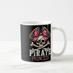 Caneca De Café Funny Pirate Princesa Coquette Arco Halloween Cost
