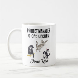 Caneca De Café Funny Project Manager - Engenharia