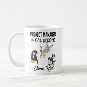 Caneca De Café Funny Project Manager - Engenharia