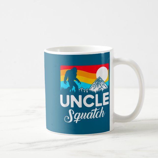 Caneca De Café Funny Quote Uncle Bigfoot Squatch  (Direita)