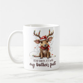 Caneca De Café Funny Reindeer Mug